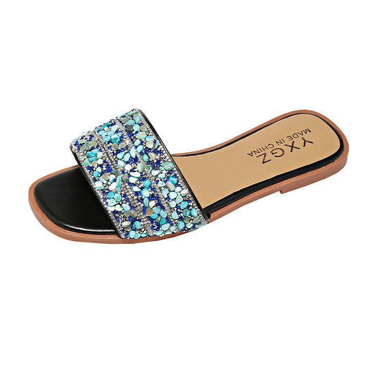 Damen Glitzernde und bequeme Slipper