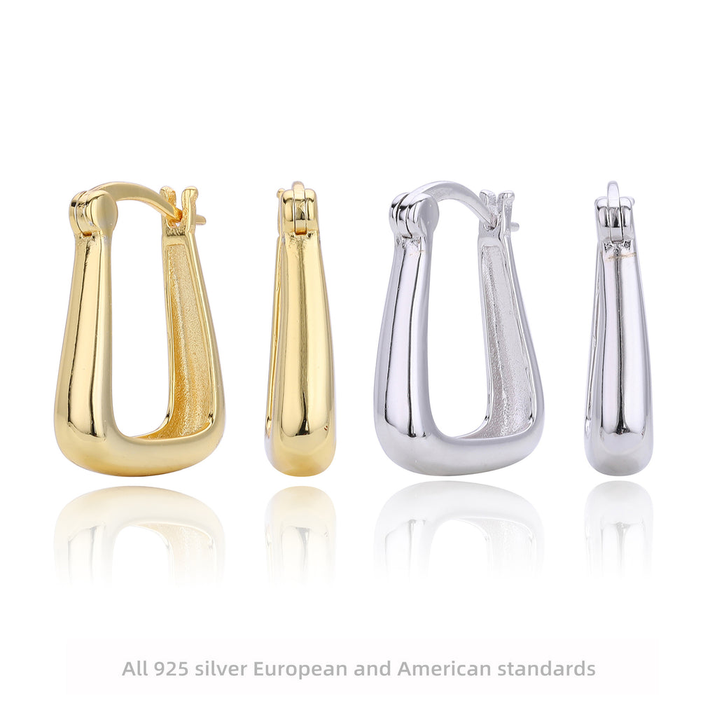 Damen Ohrhänger im modernen, minimalistischen Design aus 925 Sterling Silber Shop Nory