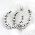 Damen Creolen mit elegantem Kugeldesign Shop Nory