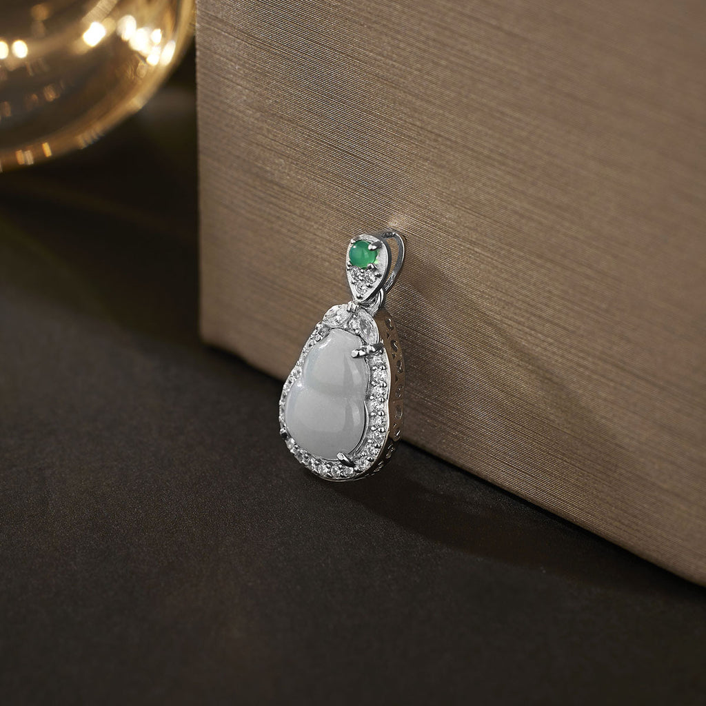 Damen Buddha-Anhänger mit Zirkonia-Verzierungen Shop Nory