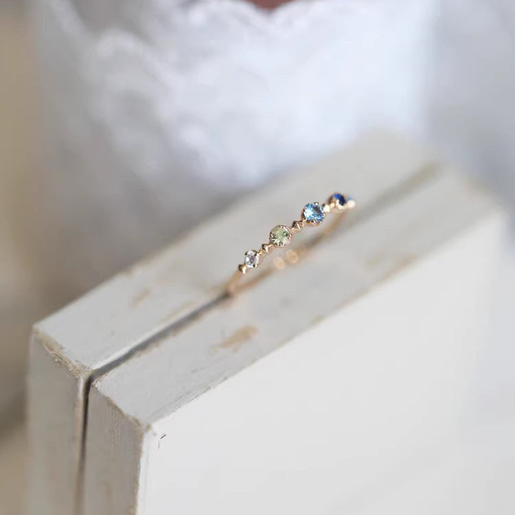 925 Sterling Silber Zirkon Geometrische Offene Ringe 925 Sterling Silber Ringe | Shop Nory