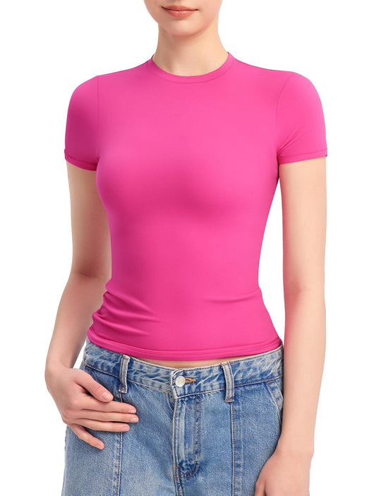 Damen Figurbetontes T-Shirt