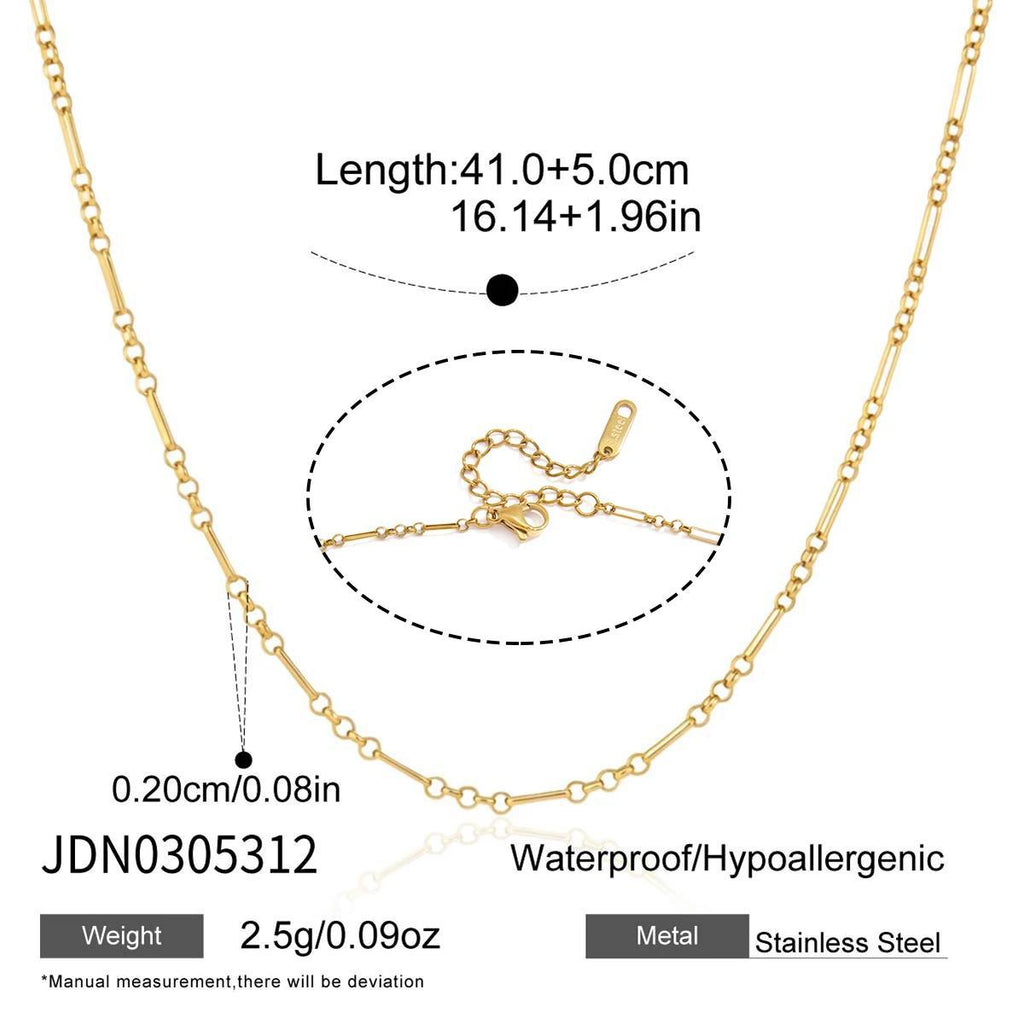 Damen Halskette mit eleganten Zirkonia und Perlenakzenten Shop Nory