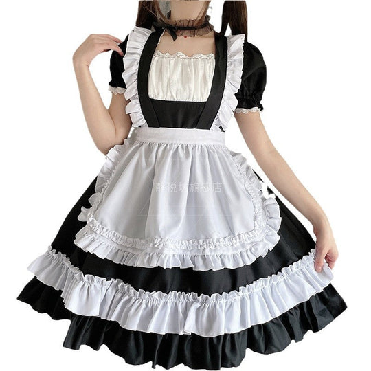 Damen Köstümkleid mit Rüschen und Katzenohren Shop Nory