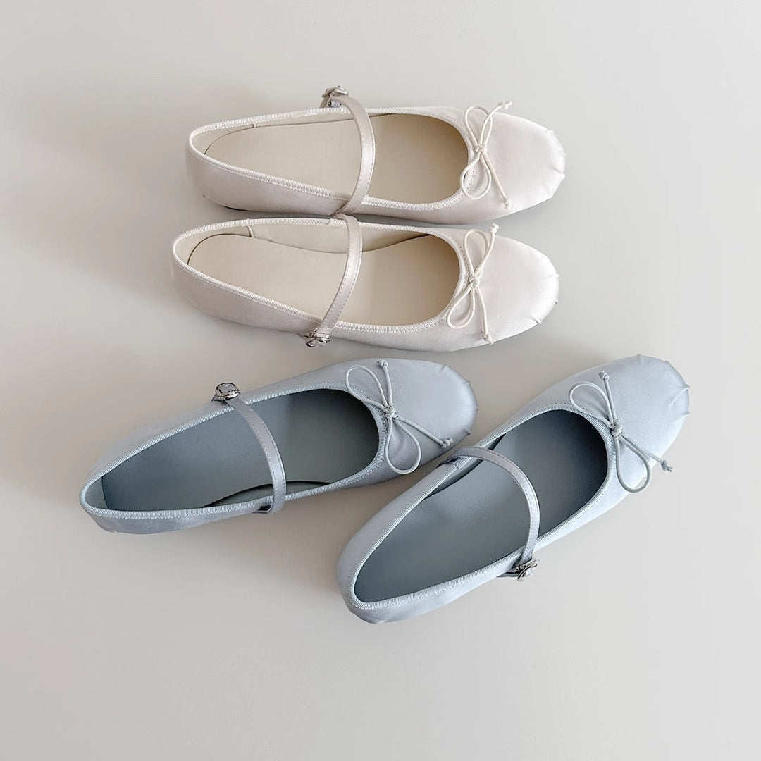 Damen Ballerinas mit verstellbarem Riemen und bequemer Innenpolsterung