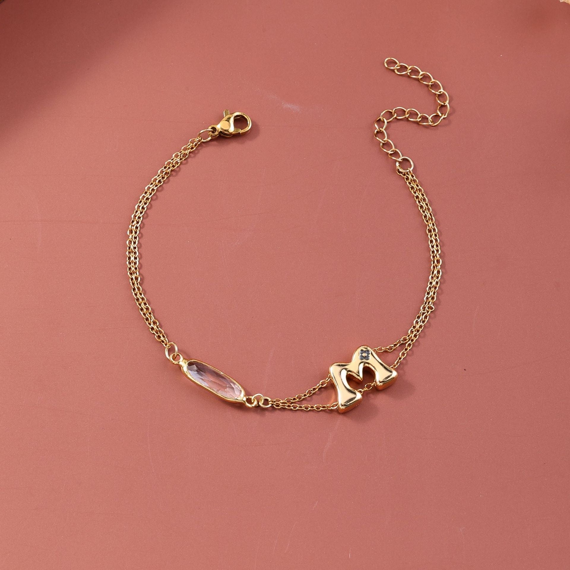 Damen zartes Armband mit edlem Anhänger Shop Nory
