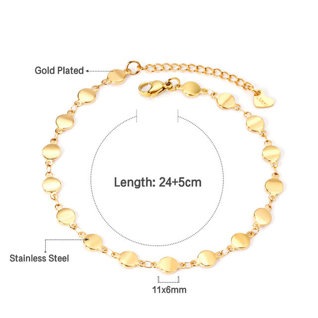 Damen Armband mit herzförmigem Design aus hochglanzpoliertem Edelstahl Shop Nory