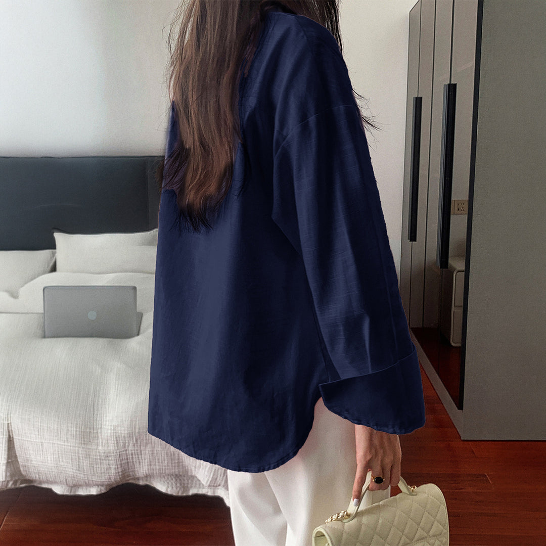 Damen nan zweiteiliges Sommer-Set aus leichtem Oversize-Hemd und ärmellosem Mini-Kleid Shop Nory