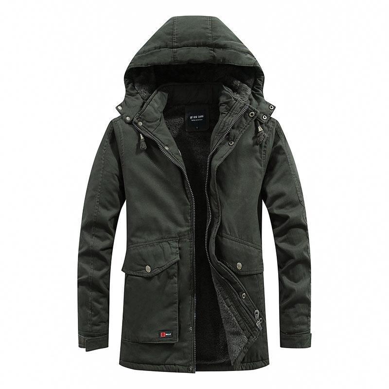 Herren City-Parka mit Teddyfutter, Kapuze und winddichter Innenleiste Shop Nory