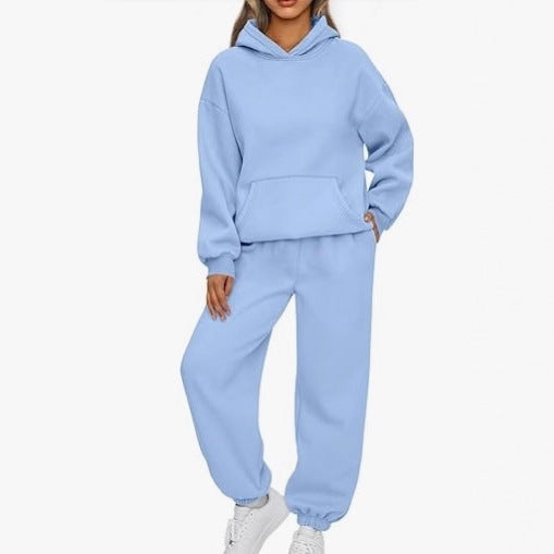 Damen nan gemütliches Oversize Hoodie und Jogginghose Set aus weicher Baumwollmischung Shop Nory