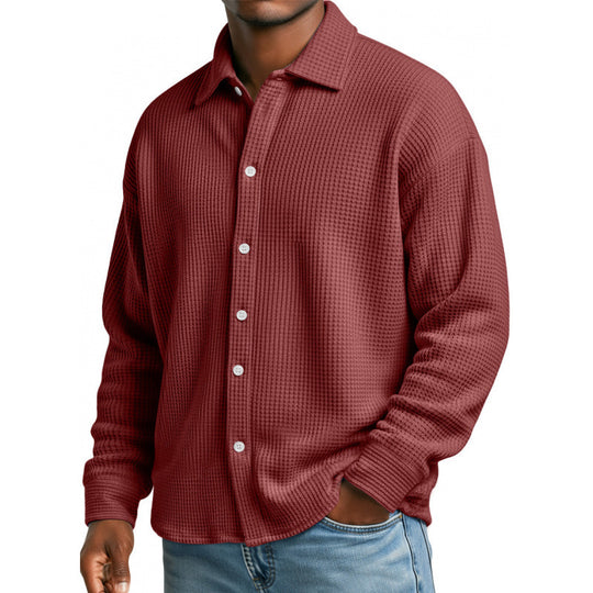Herren Modische Strickjacke mit hohem Kragen Shop Nory