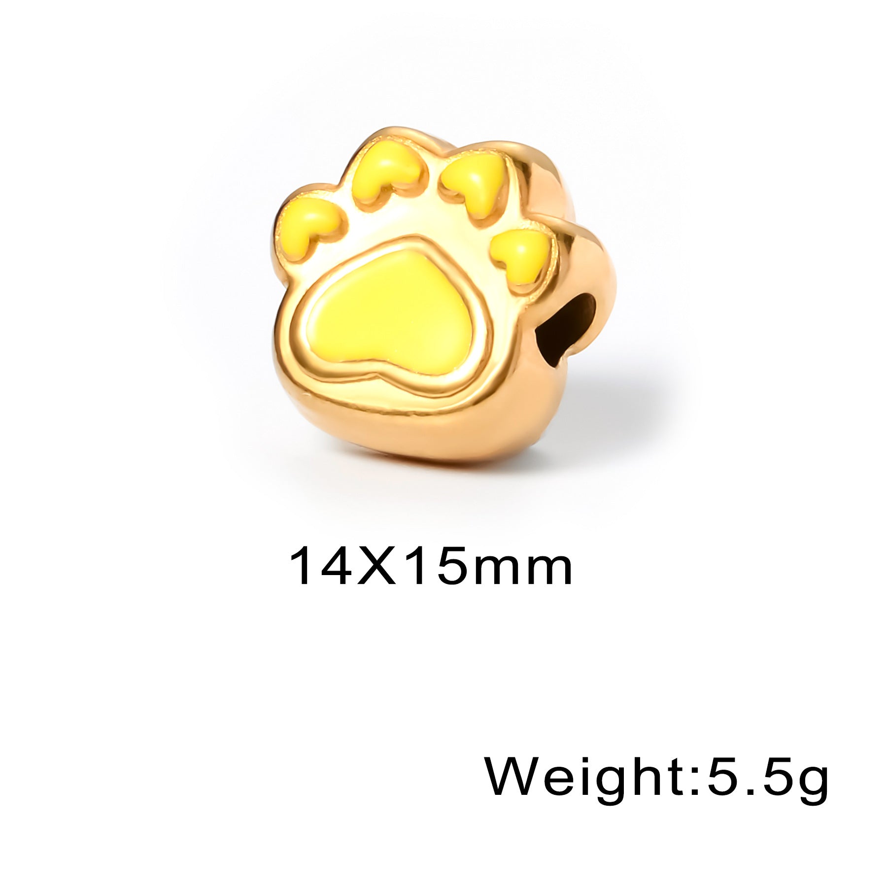Damen Charms für Armbänder in Pfotenform Shop Nory