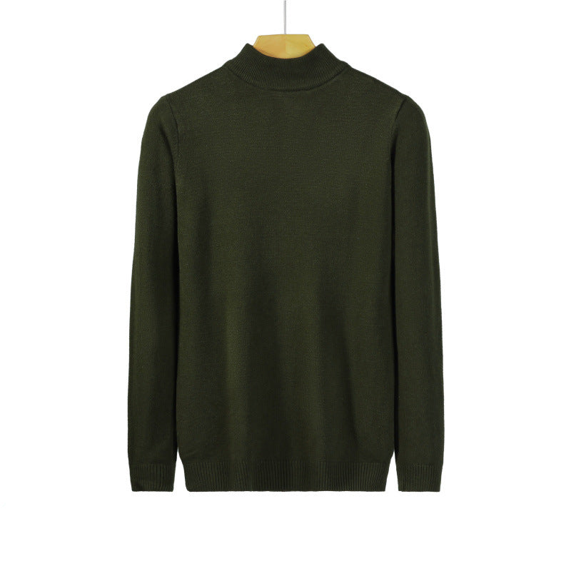 Damen Feiner Langarm-Feinstrickpullover mit schmalem Stehkragen und gerippten Bündchen Shop Nory