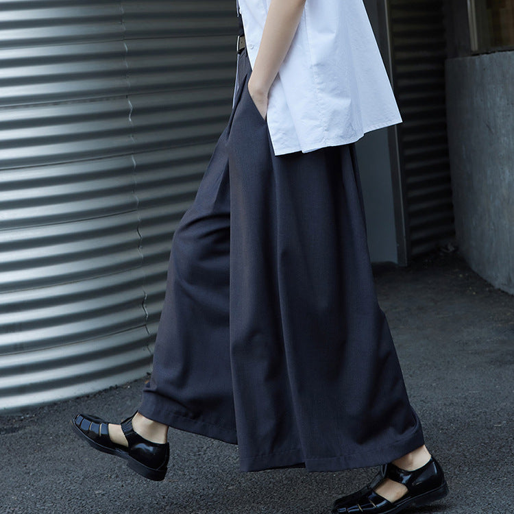Damen Elegante und weit geschnittene Palazzo-Hose Shop Nory