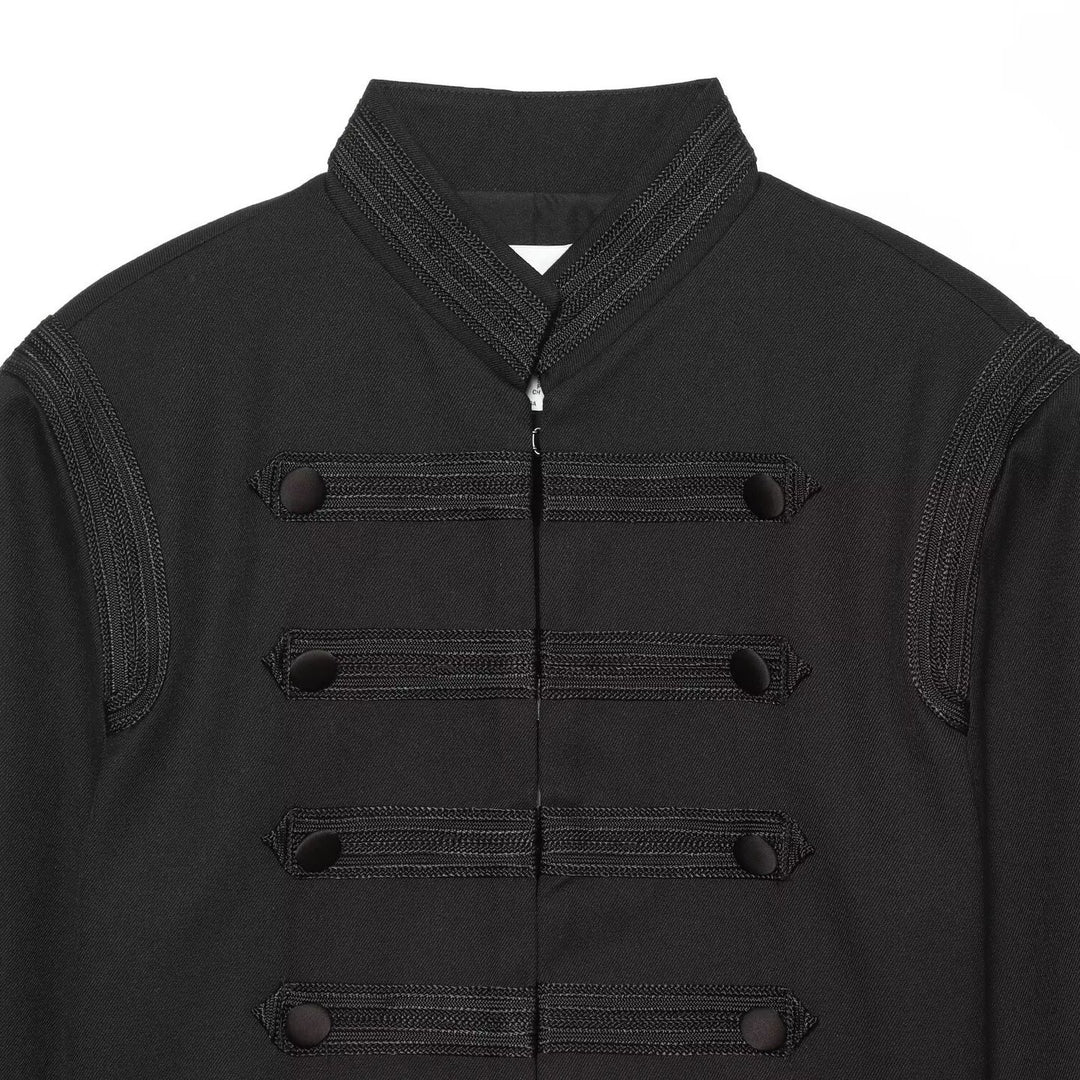 Damen Cropped Marschalljacke mit Stehkragen und dekorativen Zierbordüren Shop Nory