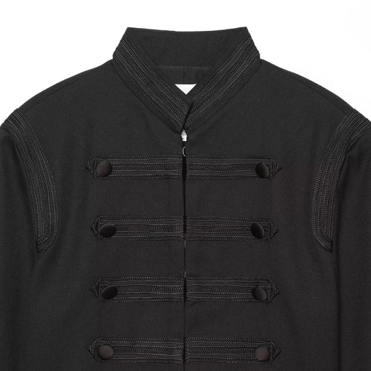 Damen Cropped Marschalljacke mit Stehkragen und dekorativen Zierbordüren Shop Nory