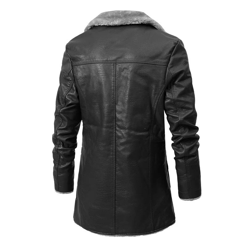 Herren Elegante Lammfelljacke mit modernem Schnitt Shop Nory
