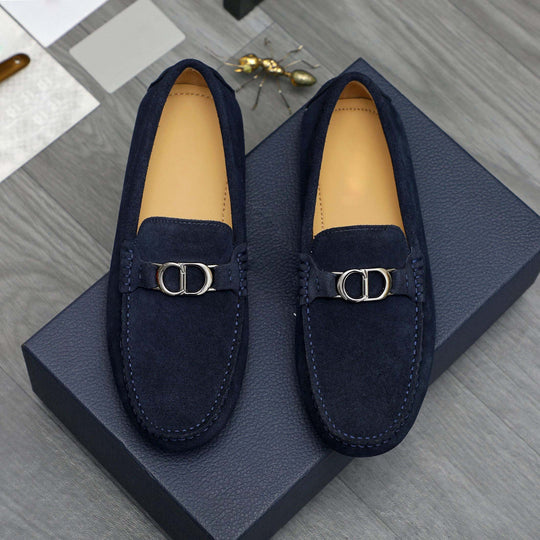 Herren Mokassin mit eleganter Schnallen-Applikation