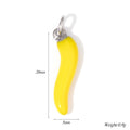 Damen charmantes Bananen-Anhänger aus hochwertigem Metall Shop Nory