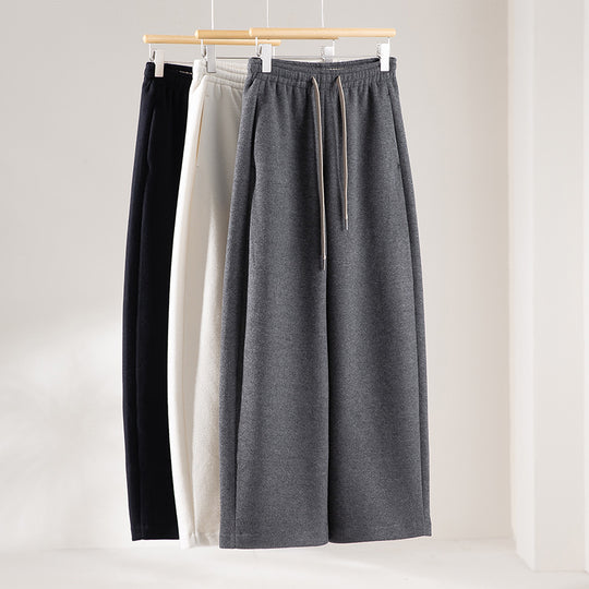 Damen Weite Sweatpant mit elastischem Bund, Kordelzug und seitlichen Eingrifftaschen Shop Nory