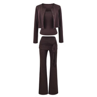 Pflaume, 3‑teiliges Set