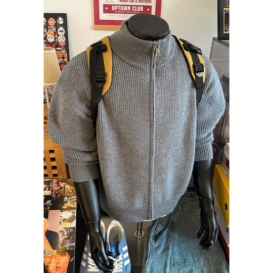 Herren Kuscheliger Stehkragenpullover Shop Nory