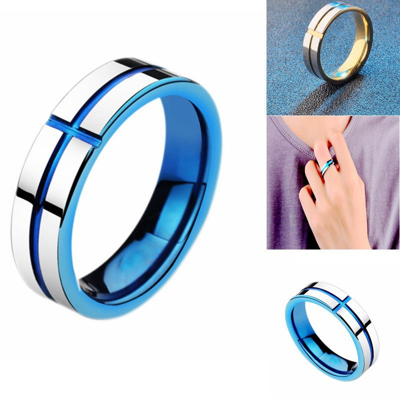 Herren Ring mit modernem, intergalaktischem Design Shop Nory