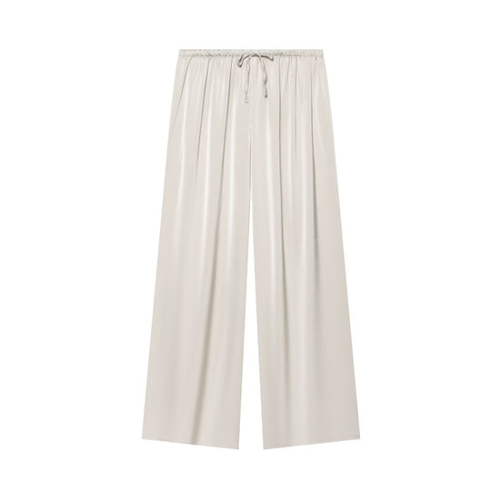 Damen nan luftig-weite Palazzo-Hose mit elastischem Bund und Kordelzug Shop Nory