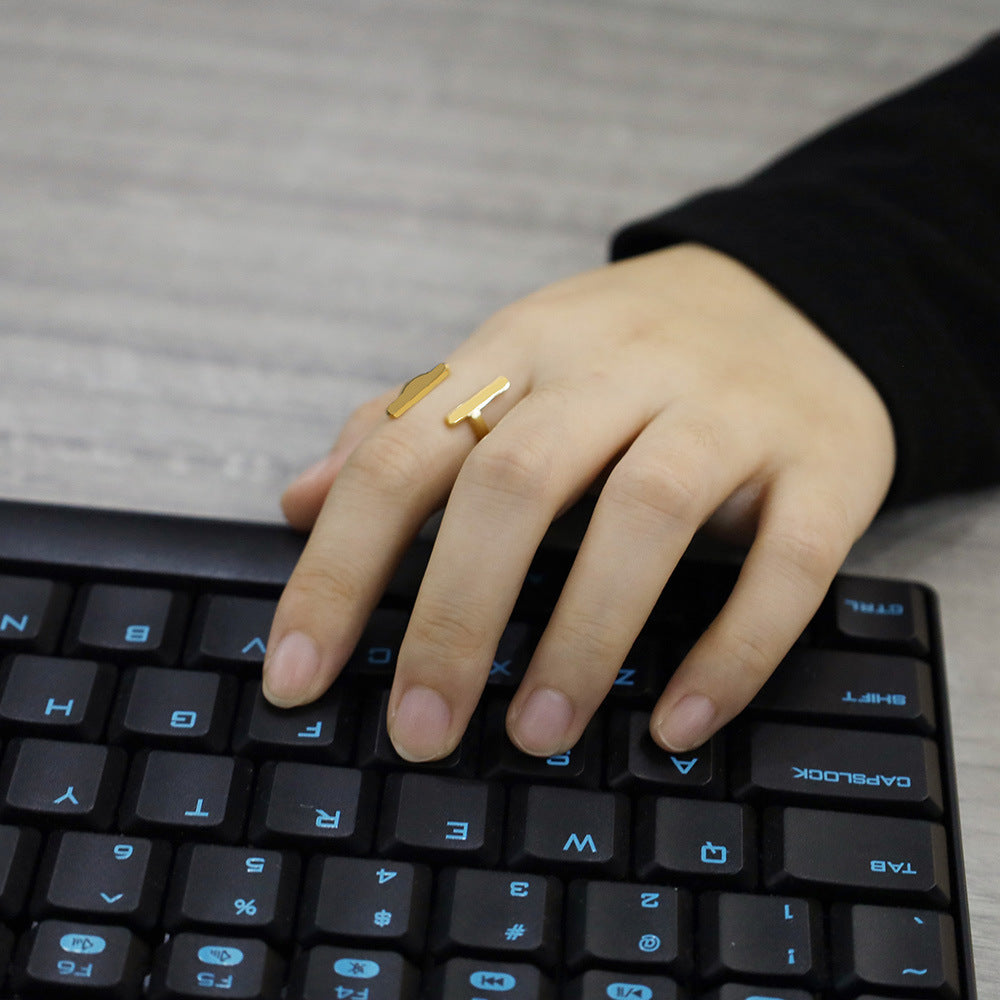 Damen Offener Ring mit elegantem minimalistischem Design Shop Nory