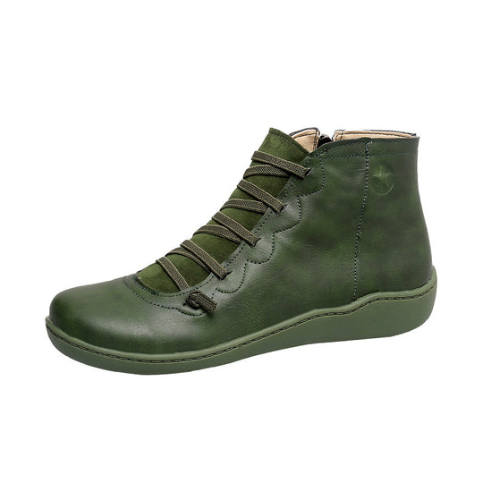 Damen komfortabler Schnür-Bootie mit ergonomischem Fußbett, weichem Schaft und flexibler Profilsohle Shop Nory
