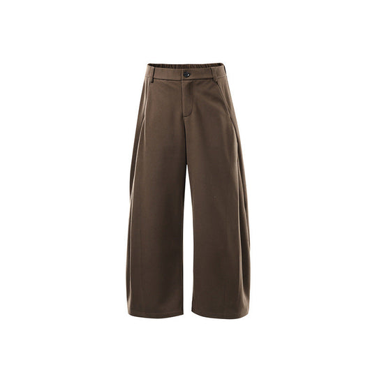 Damen Weite Culotte-Hose aus formstabilem Ponte mit hoher Taille und verdecktem Komfortbund Shop Nory