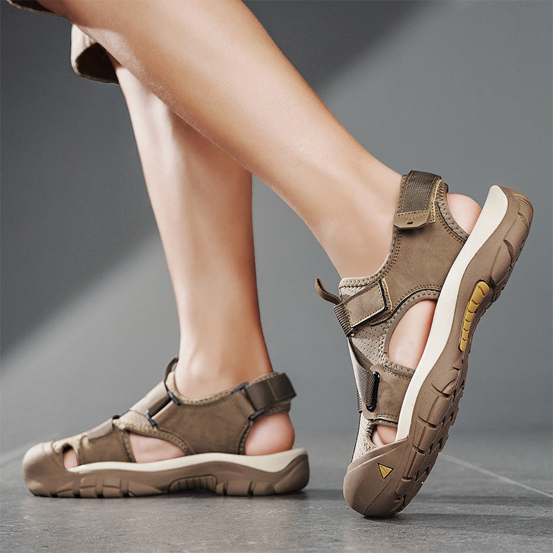 Damen Multifunktionale Outdoor-Sandalen mit verstellbaren Riemen und rutschfester Sohle