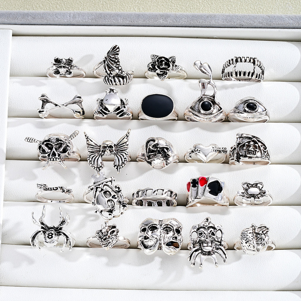 Damen Ring-Set mit kreativen und einzigartigen Motiven Shop Nory