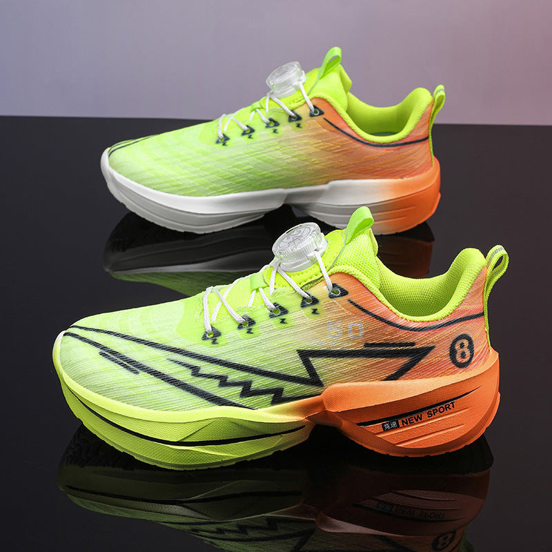 Unisex Futuristischer Leichtlauf-Sneaker mit integrierter Stabilitätssohle und Schnellverschluss Shopy Nory