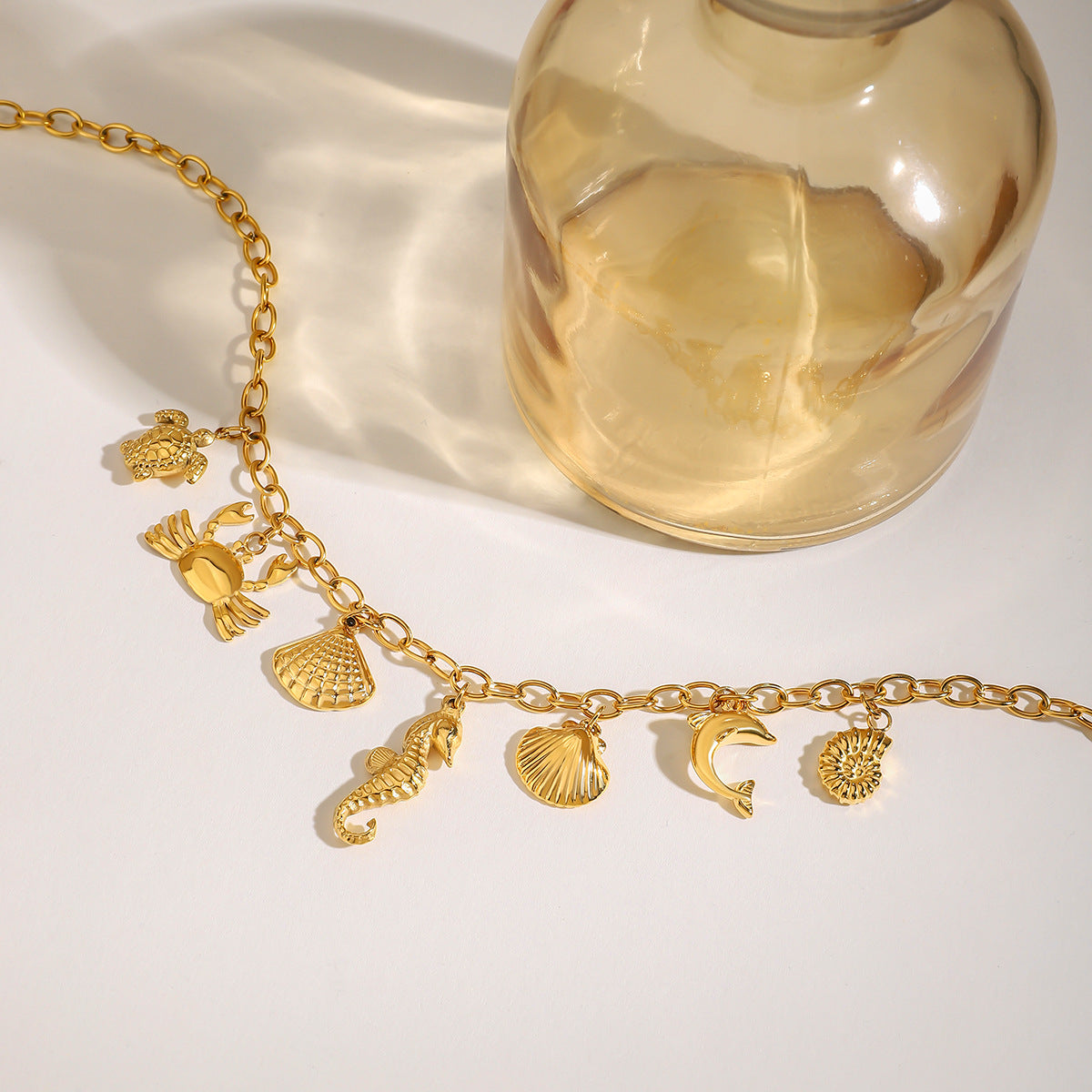 Damen Kette mit maritimem Anhängermotiv und hypoallergener Edelstahlverarbeitung Shop Nory