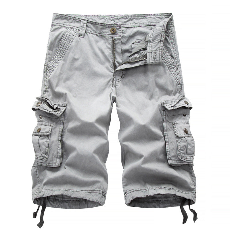 Herren Multi-Taschen Cargo-Shorts