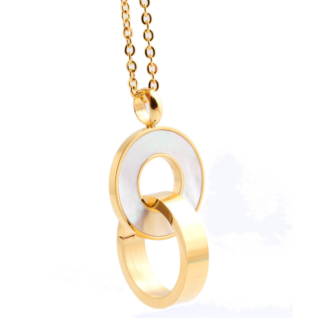 Damen Schmuckset mit elegante Kette und passenden Ohrringen Shop Nory