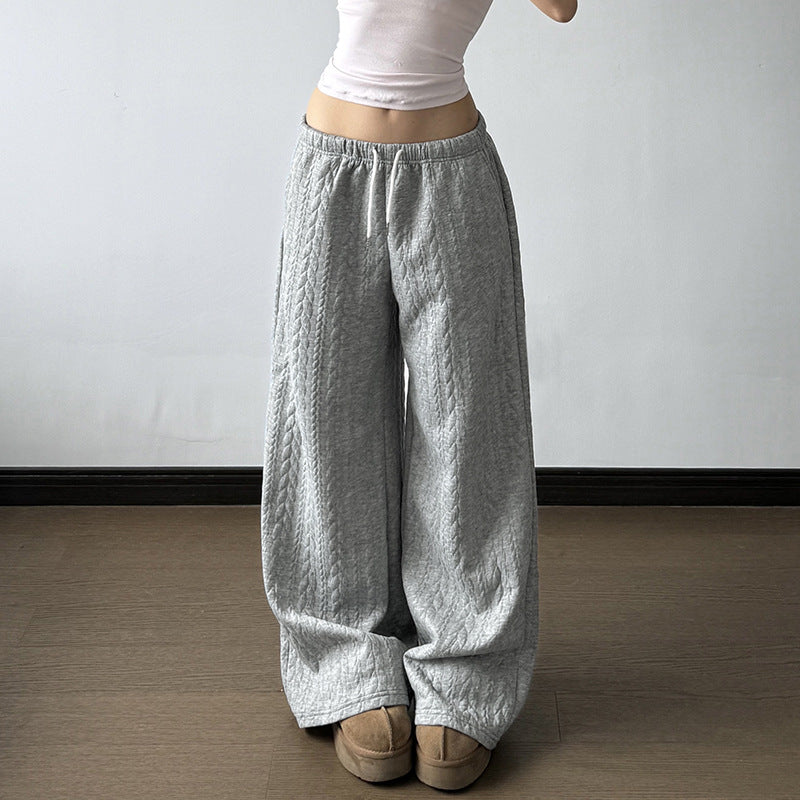 Damen nan weite Palazzo-Loungehose aus weichem Jersey mit Tunnelzug und Komfortbund Shop Nory