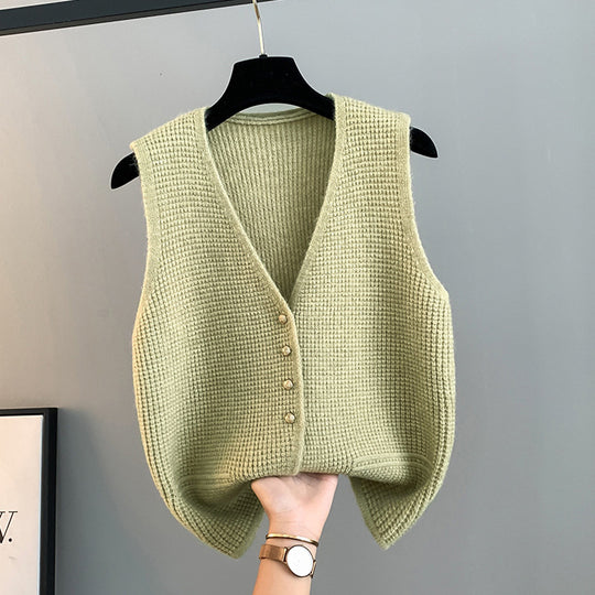 Damen Elegante Wollen Strickweste Shop Nory