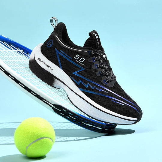 Unisex Performance-Laufschuhe mit gradienter Mesh-Oberschicht und reaktiver Schaumzwischensohle Shopy Nory