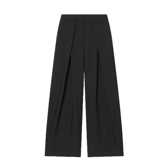 Damen Weite Bundfalten‑Hose mit hohem Bund und Drapierten Vorderfalten Shop Nory