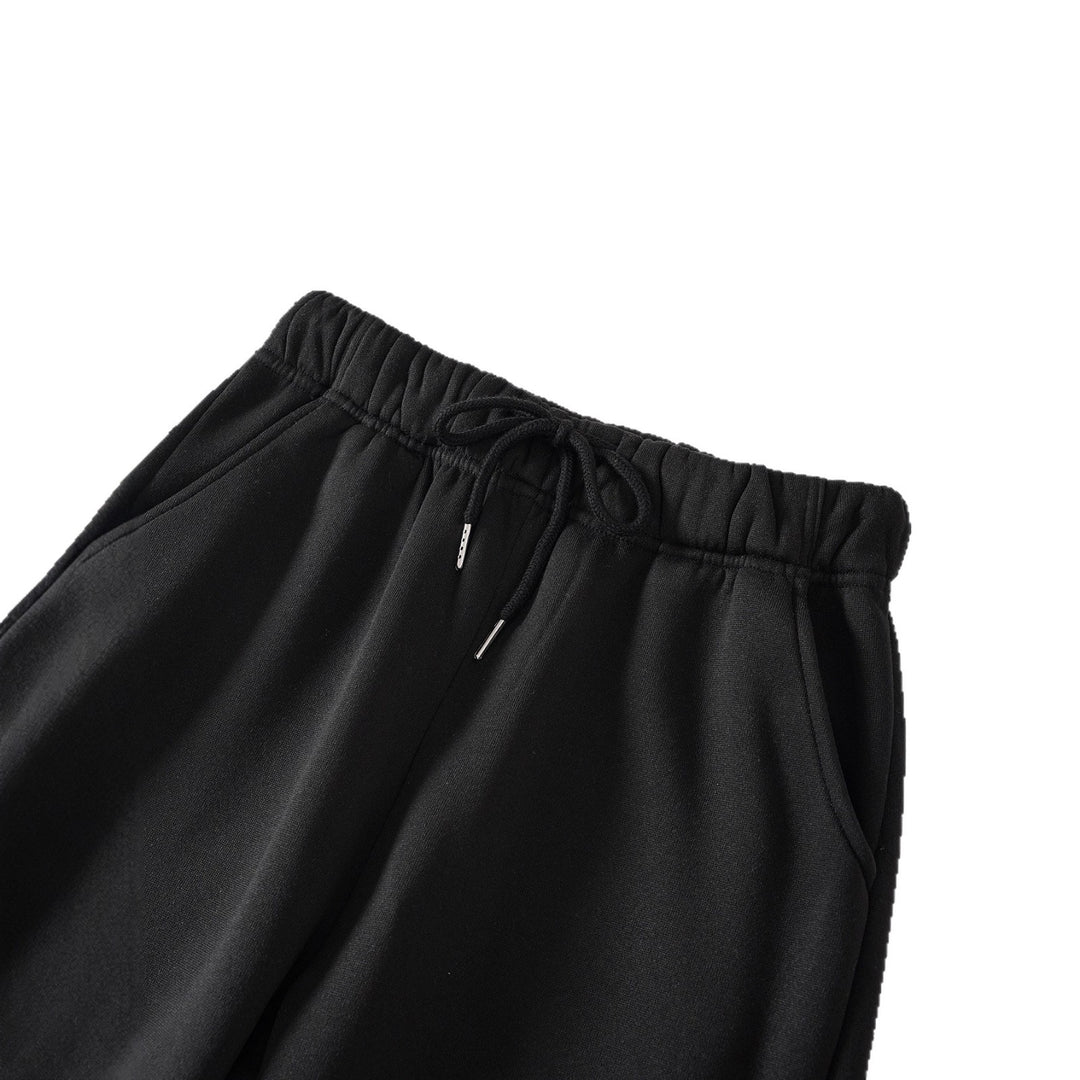Damen nan hochgeschnittene Jogginghose aus weicher Fleece Baumwollmischung mit elastischem Bund Kordelzug und Eingrifftaschen Shop Nory