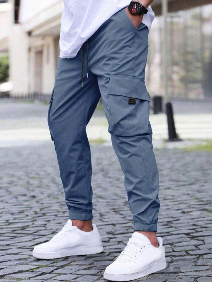 Herren technische Travel-Joggerhose mit integriertem Sicherheitsfach elastischem Tunnelzugbund und wasserabweisender Beschichtung Shop Nory