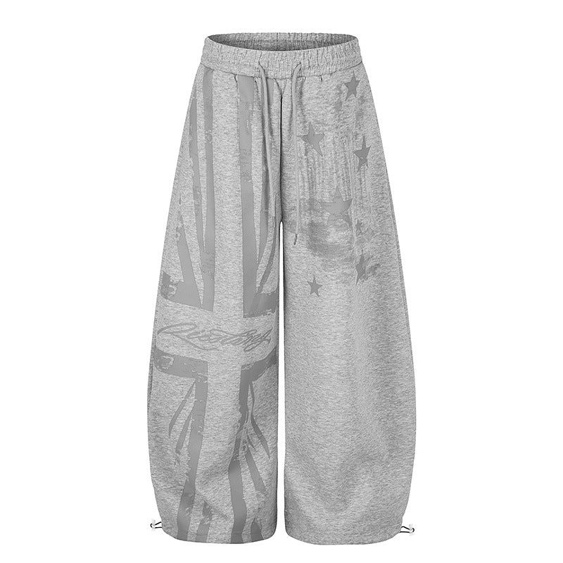 Damen Extraweite Culotte-Sweatpants mit hohem Komfortbund, Kordelzug und verstellbaren Saumabschlüssen Shop Nory