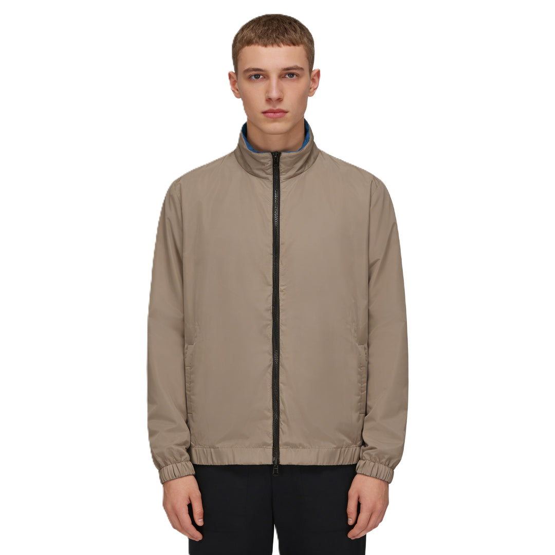 Herren Leichte Bomberjacke mit Wendemöglichkeit und zweiweges Reißverschluss Shop Nory