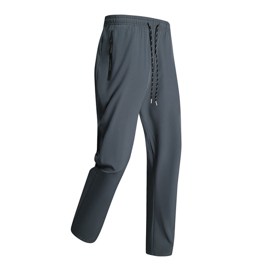Herren Sportliche Trainingshose mit elastischem Bund und Reißverschlusstaschen Shop Nory