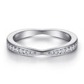 Damen Infinity-Ring mit funkelndem Zirkonia-Besatz Shop Nory