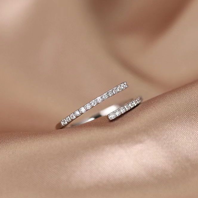 Damen Offener Ringschmuck mit funkelndem Zirkoniadesign Shop Nory