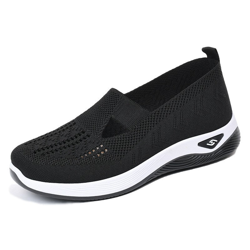 Damen nan leichte gestrickte Slipper mit orthopädischer Komfortsohle Shop Nory