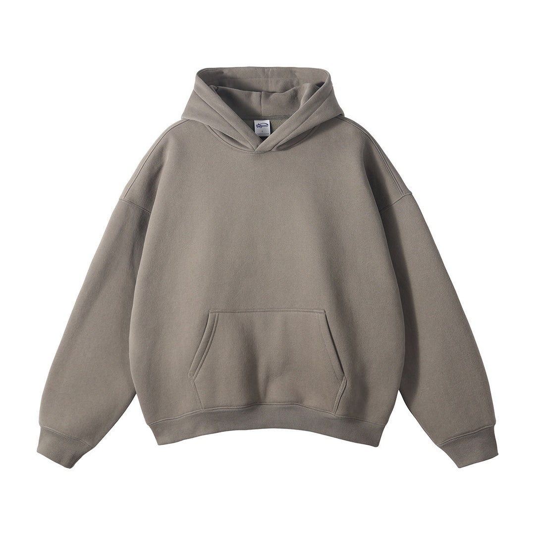 Unisex nan oversized Kapuzenpullover mit Kängurutasche und gerippten Bündchen Shop Nory
